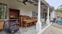 Patio of property in Riebeek Kasteel