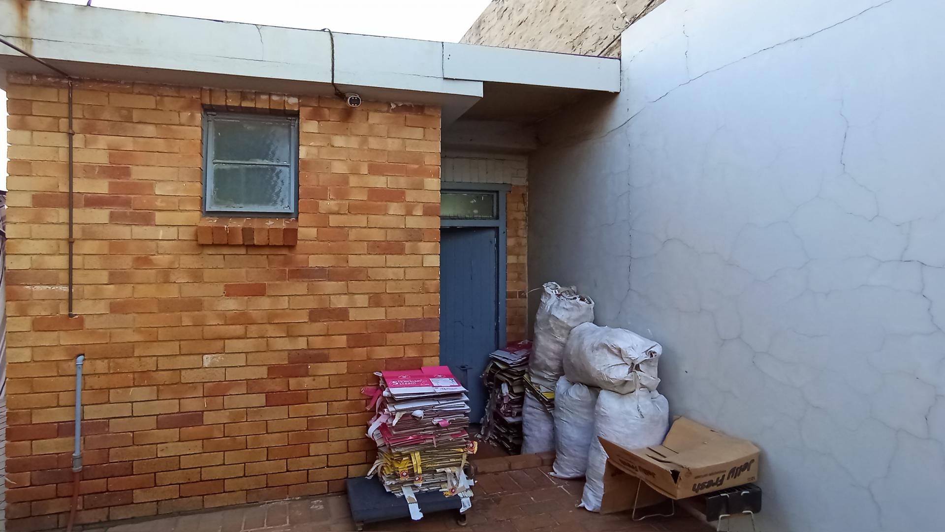 Backyard of property in Crosby