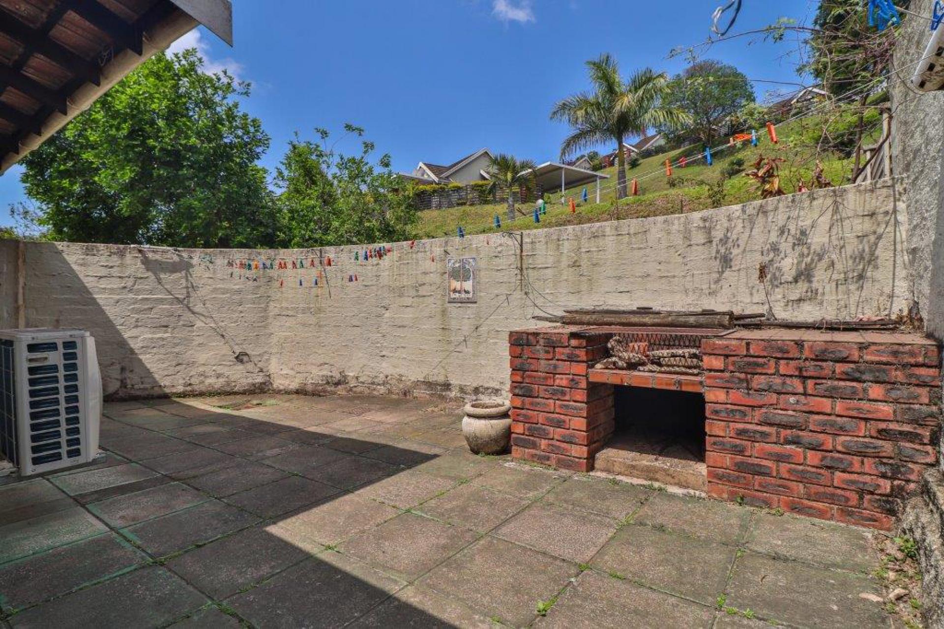 Braai Area of property in New Germany 