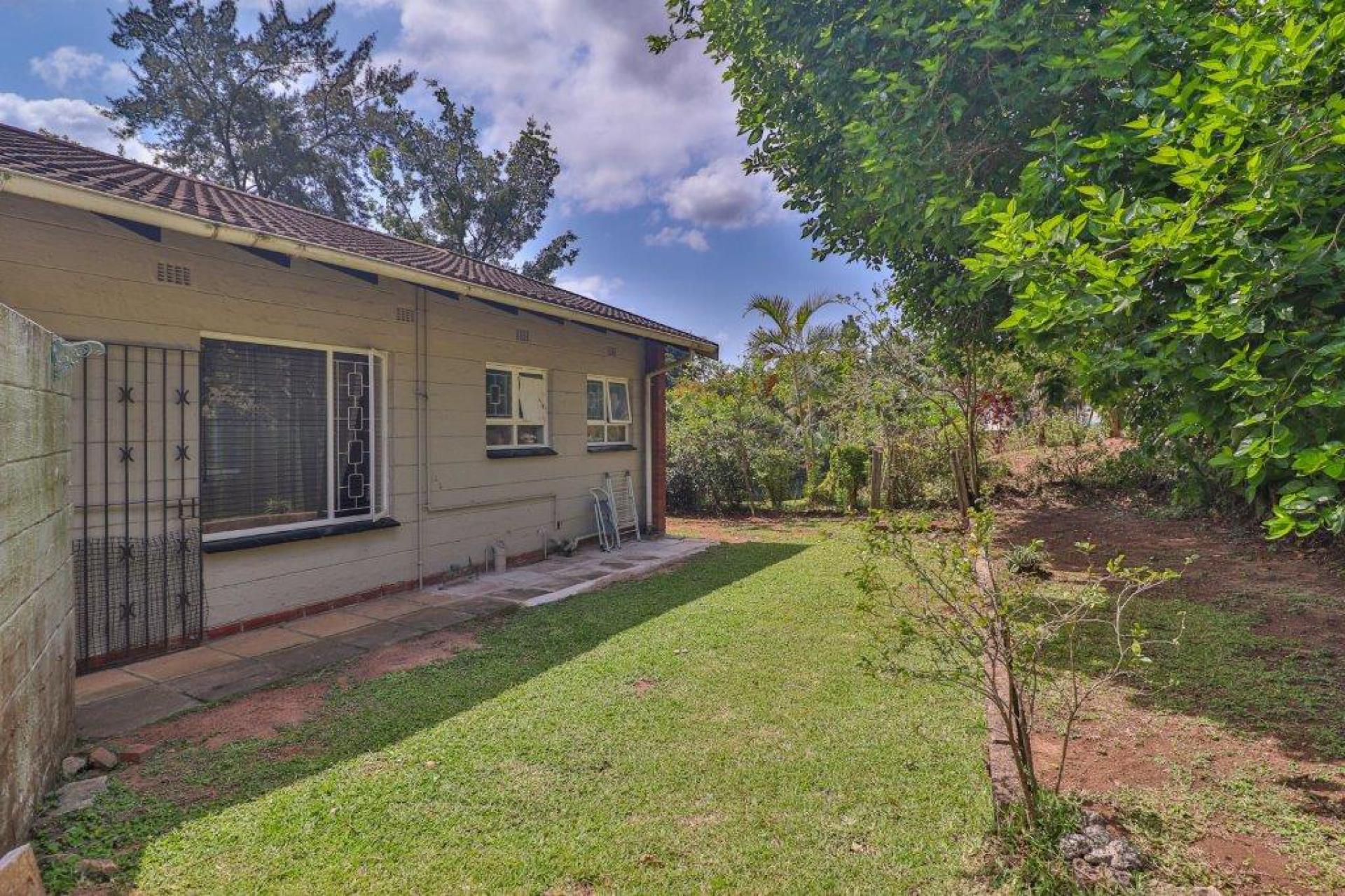 Backyard of property in New Germany 