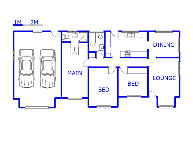 Floor plan of the property in Regency Park