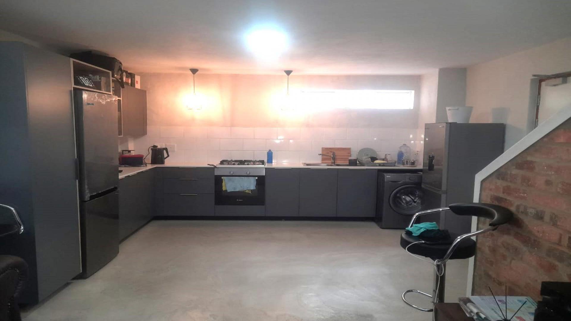 Kitchen of property in Braamfontein