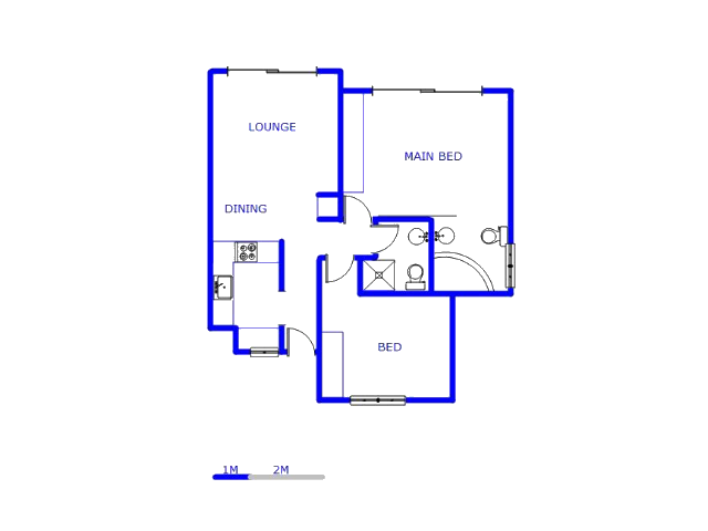 Ground Floor - 72m2 of property for sale in Rooihuiskraal North