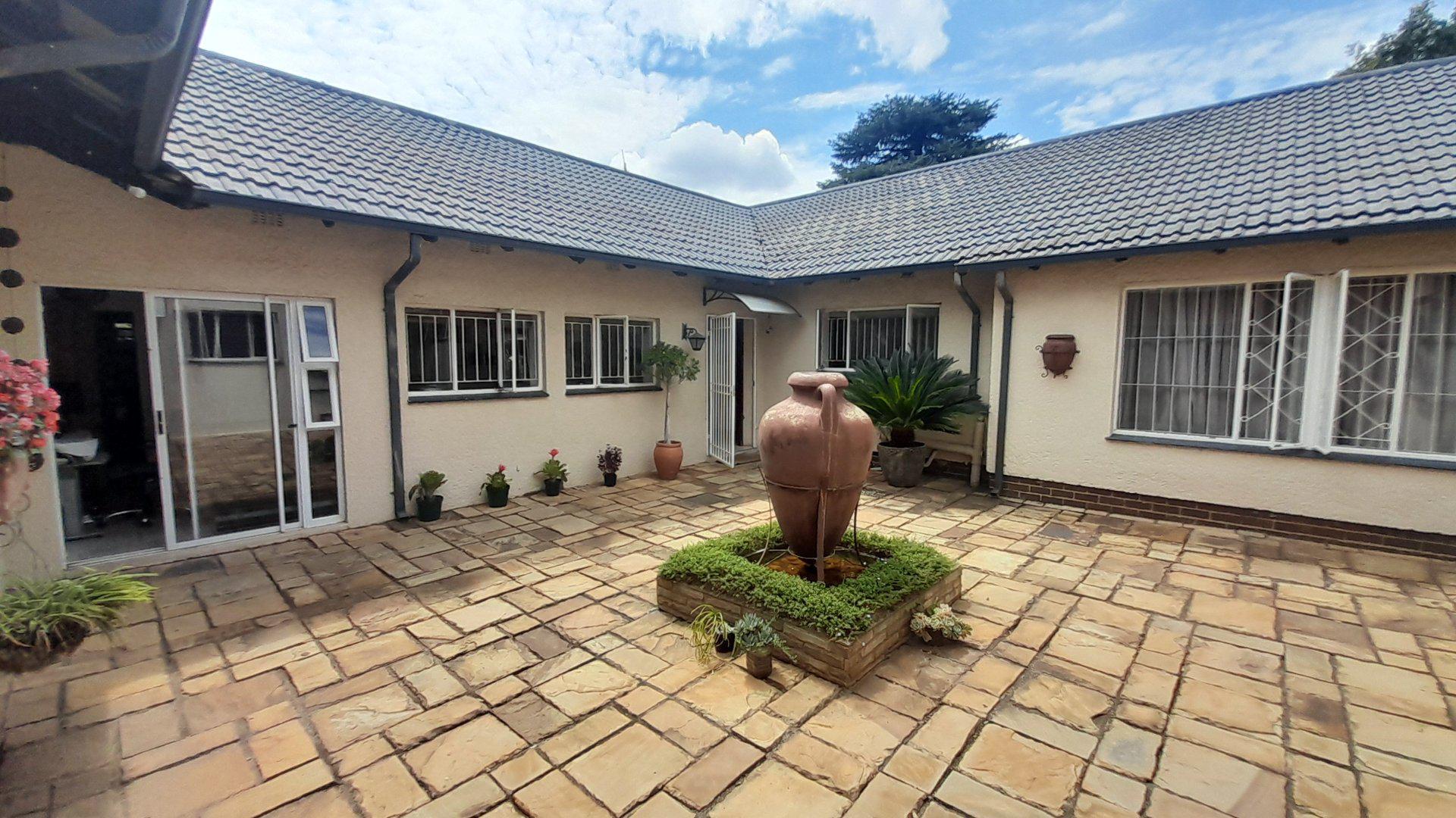 Backyard of property in Ferndale - JHB