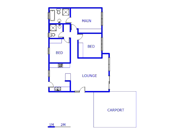 Floor plan of the property in Reyno Ridge