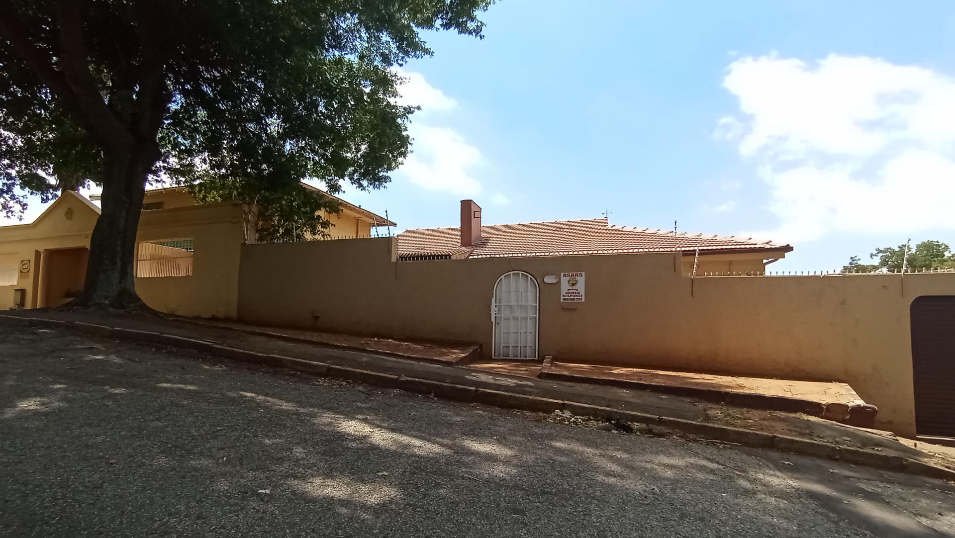 Front View of property in Westdene (JHB)