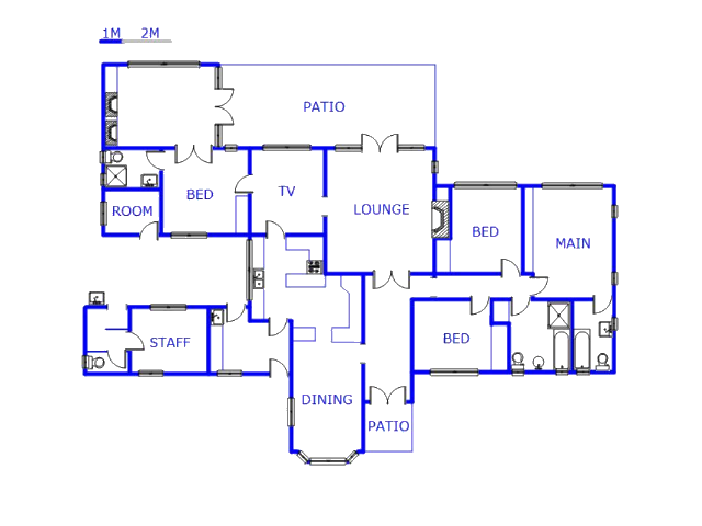 Floor plan of the property in Farningham Ridge