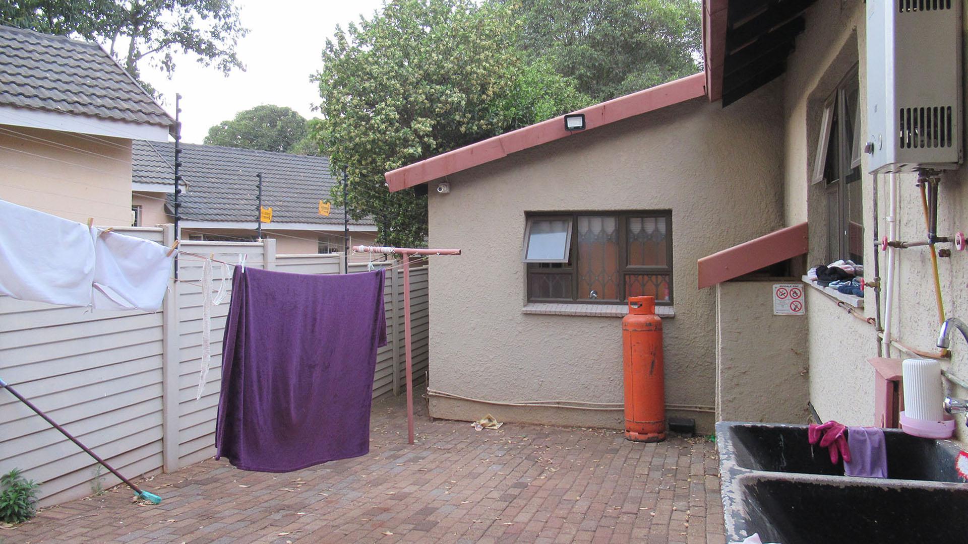 Backyard of property in Kloofendal
