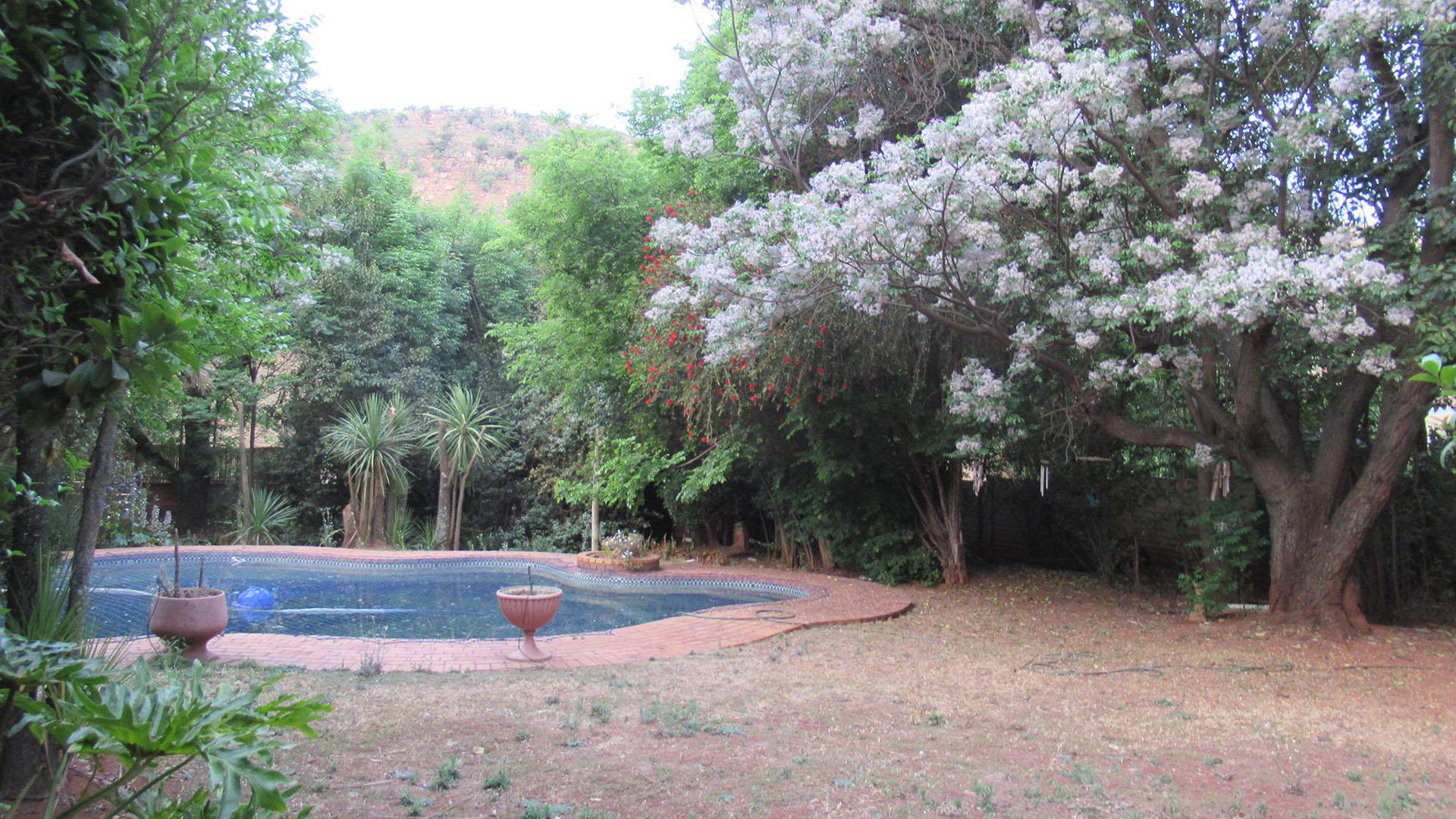 Backyard of property in Kloofendal