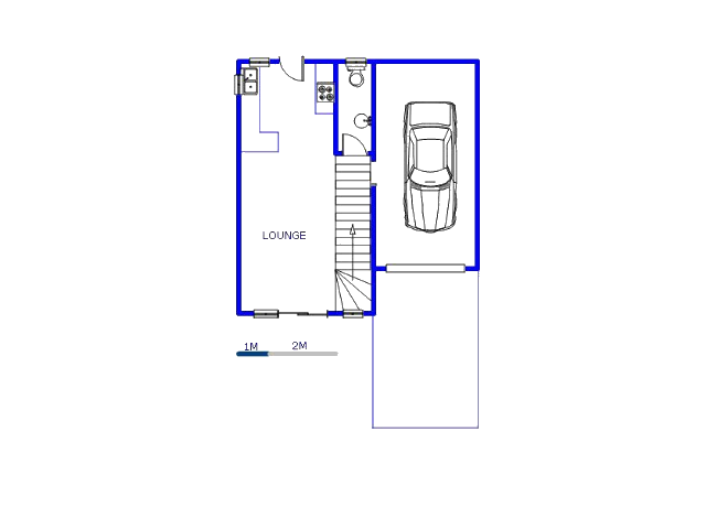 Floor plan of the property in Albertsdal