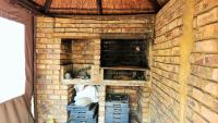 Braai Area of property in Tasbetpark