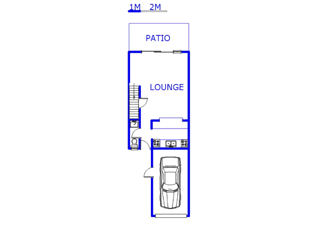 Floor plan of the property in Westridge