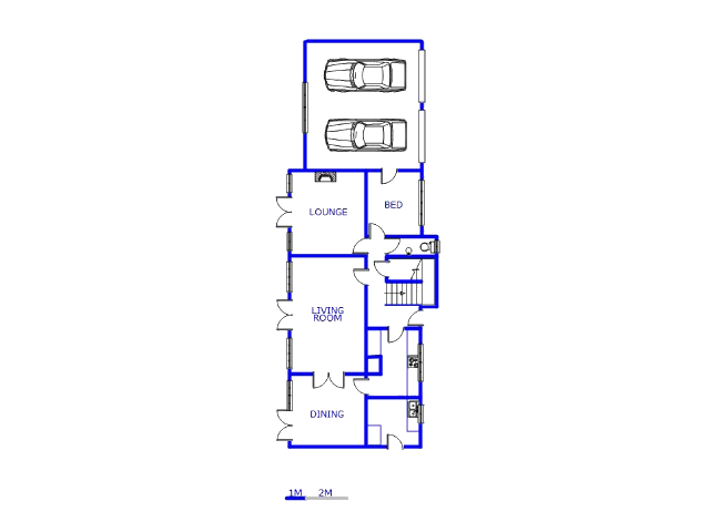 Floor plan of the property in Sharon Park