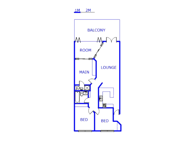 Floor plan of the property in Windermere