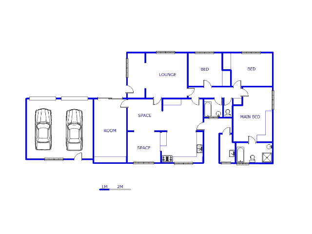 Floor plan of the property in Visagiepark