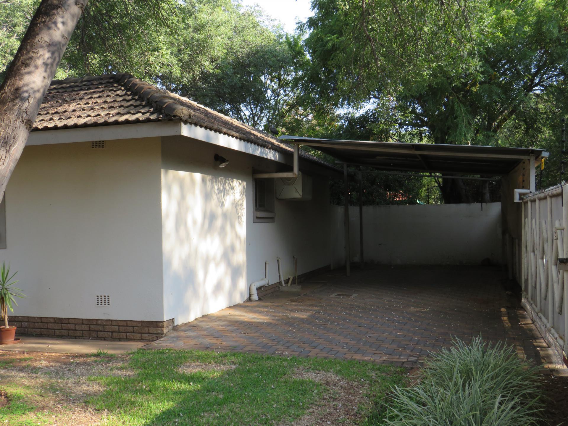 Backyard of property in Lephalale (Ellisras)