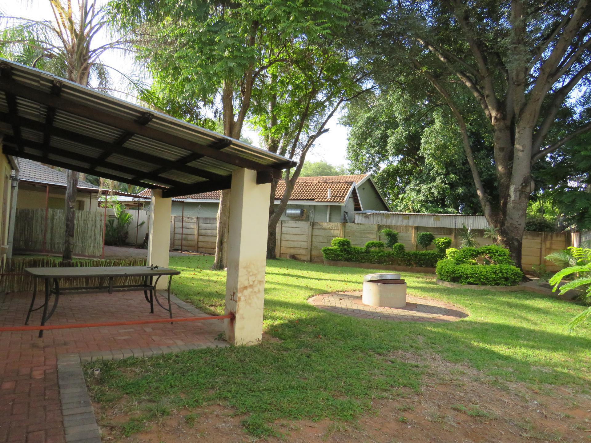 Backyard of property in Lephalale (Ellisras)