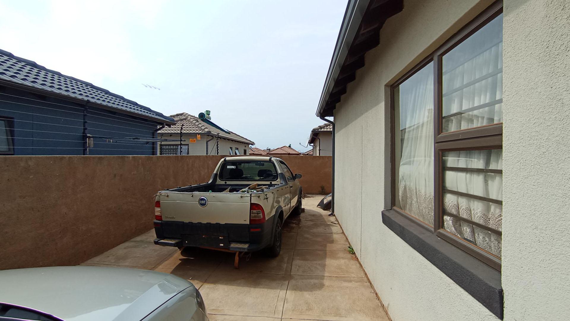 Backyard of property in Soshanguve East