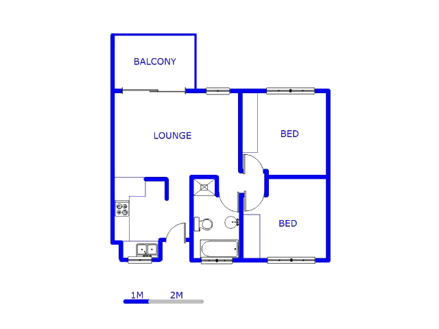 Floor plan of the property in Sagewood