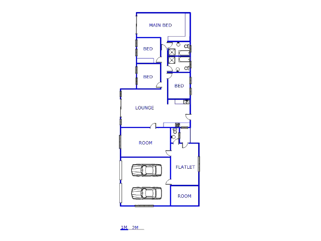 Ground Floor - 227m2 of property for sale in Cosmo City