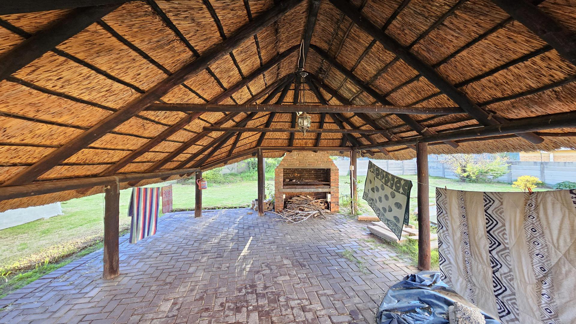 Braai Area of property in Riebeeckstad
