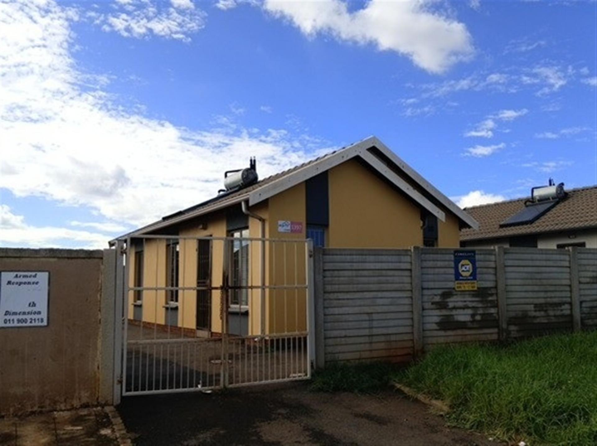 Front View of property in Watervalspruit (Vaal)