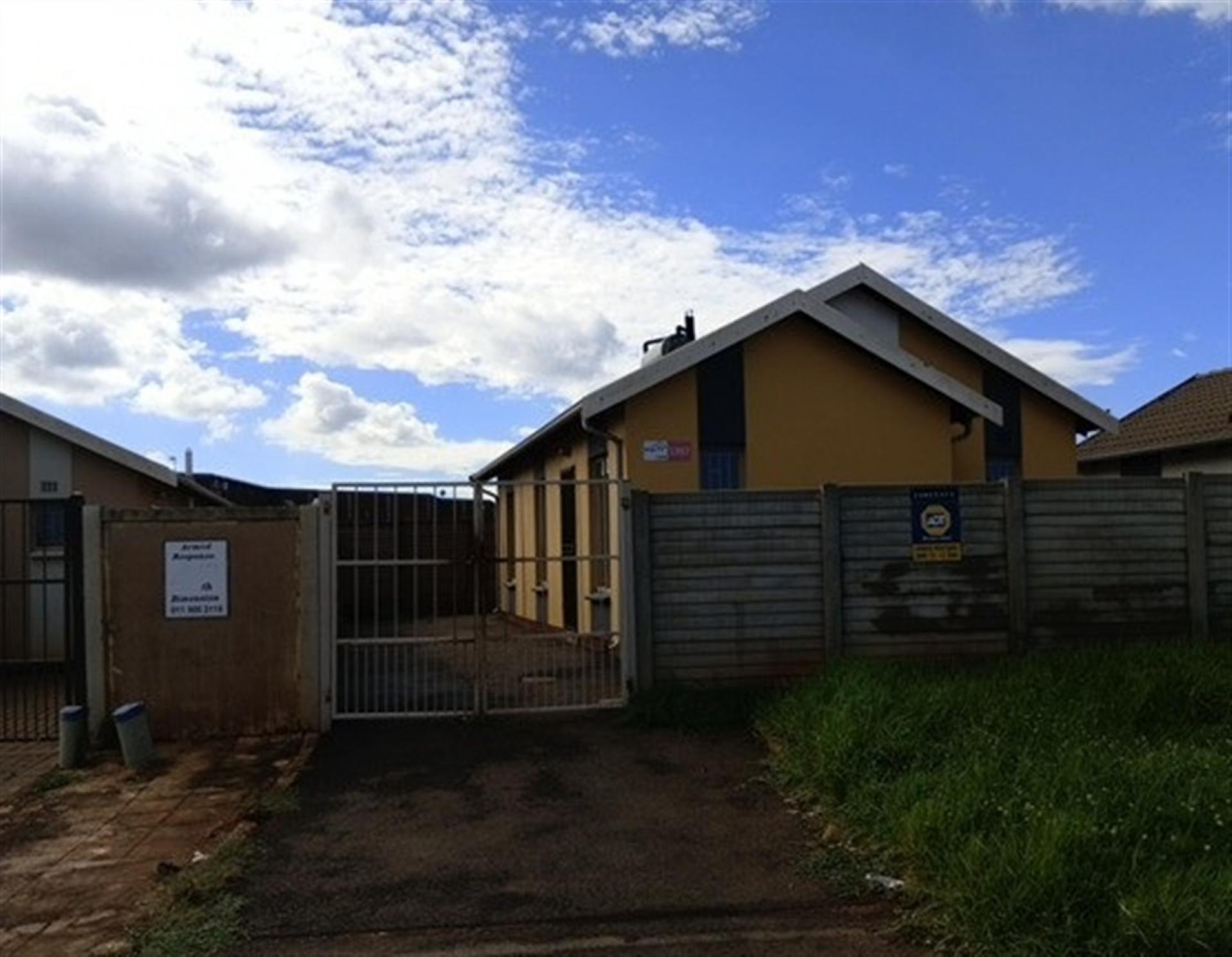 Front View of property in Watervalspruit (Vaal)