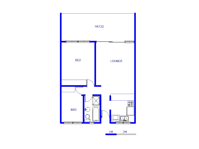 Floor plan of the property in Florida