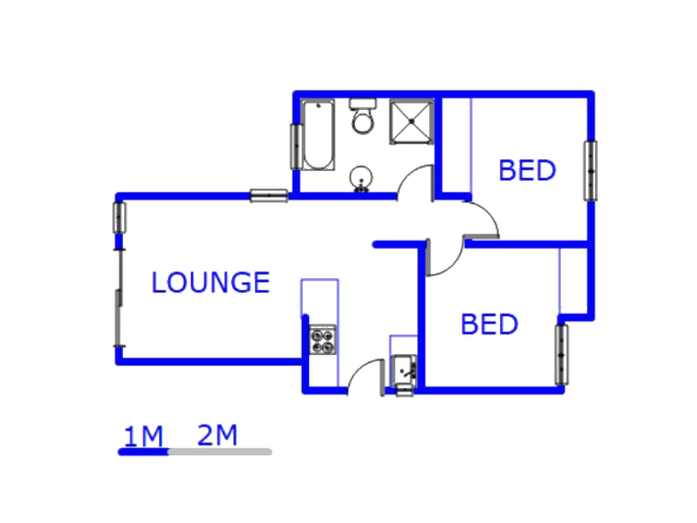 Ground Floor - 48m2 of property for sale in Aeroton