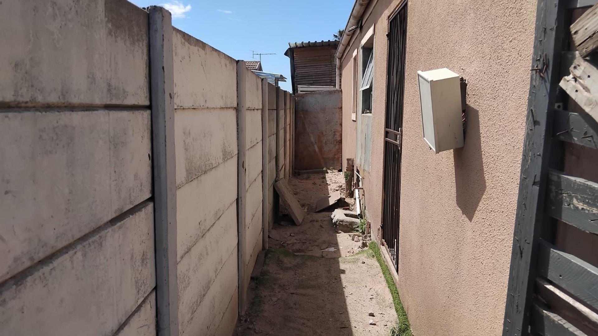 Backyard of property in Blue Downs