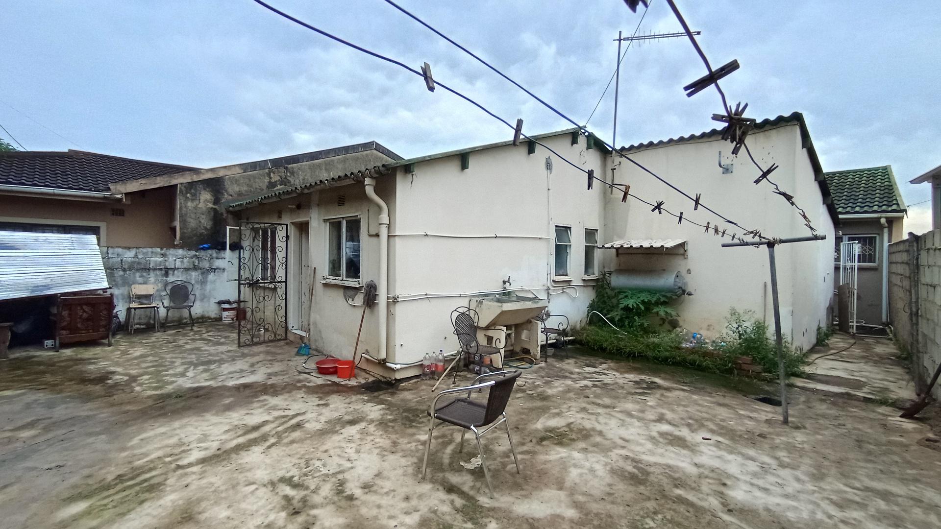 Backyard of property in Shastri Park