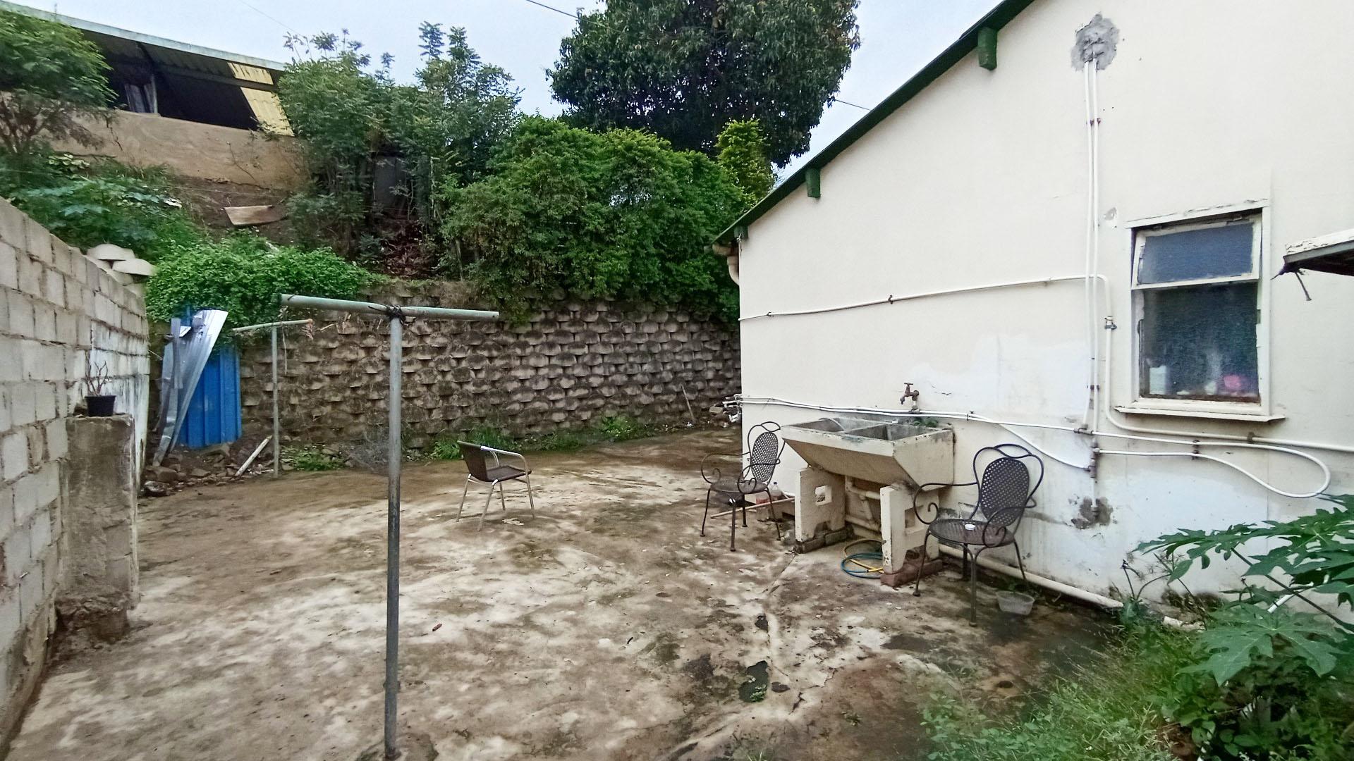 Backyard of property in Shastri Park