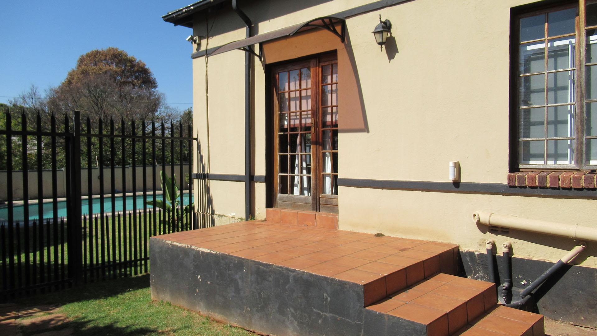 Backyard of property in Krugersdorp