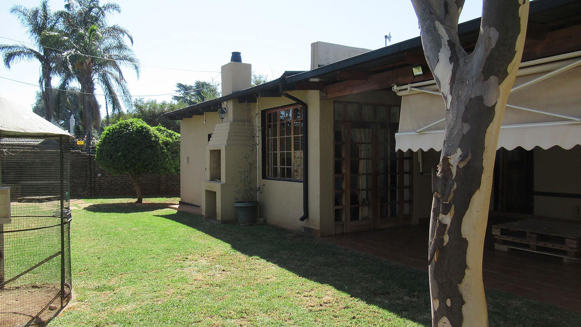 Backyard of property in Krugersdorp