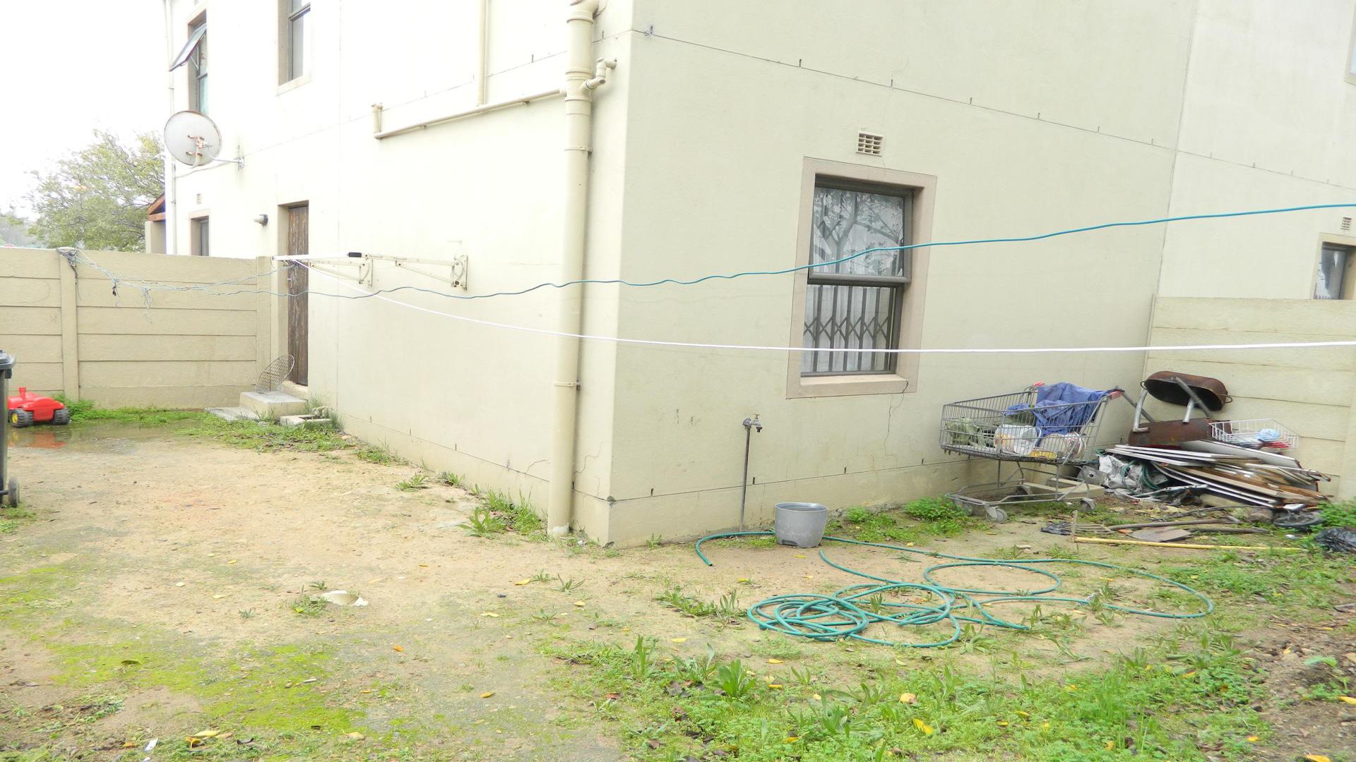 Backyard of property in Blue Downs