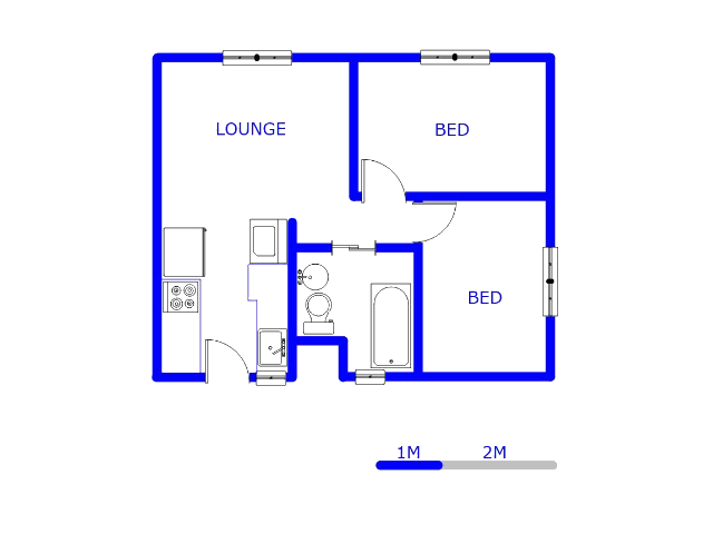 Ground Floor - 38m2 of property for sale in Fleurhof