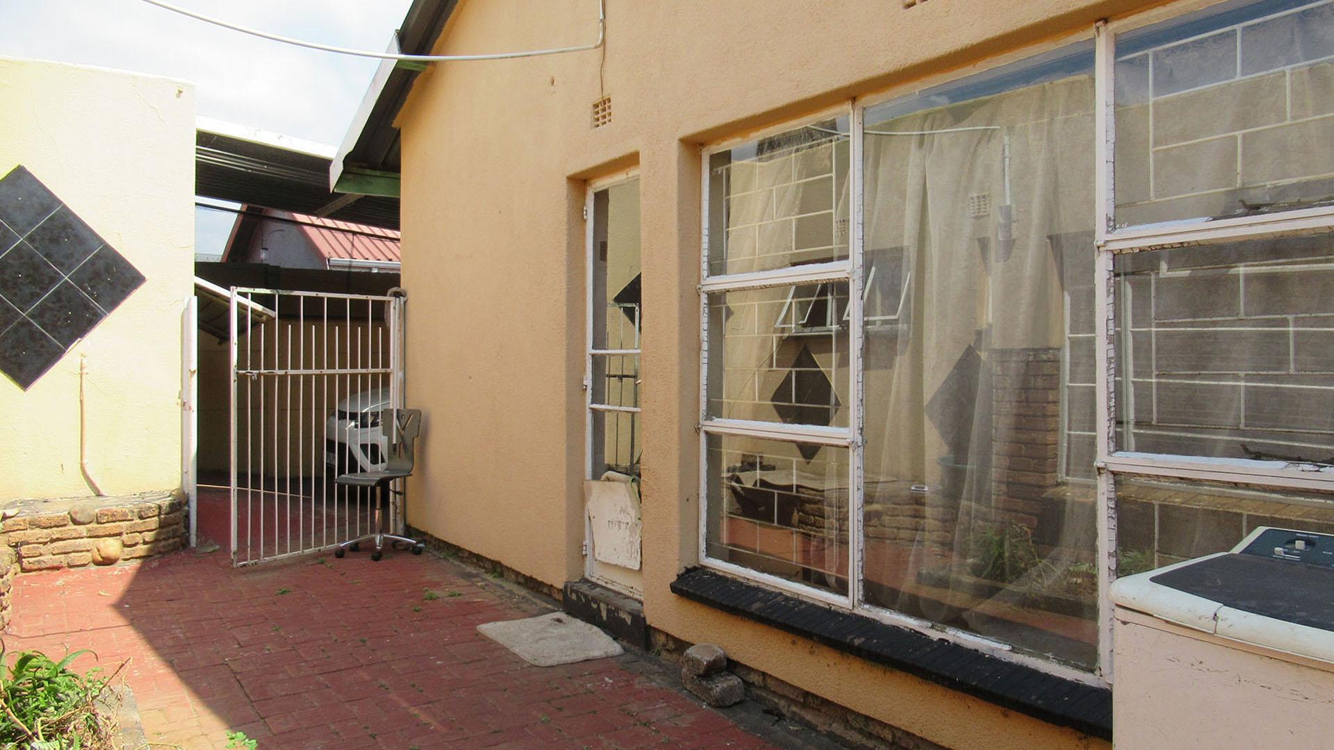 Backyard of property in Randgate