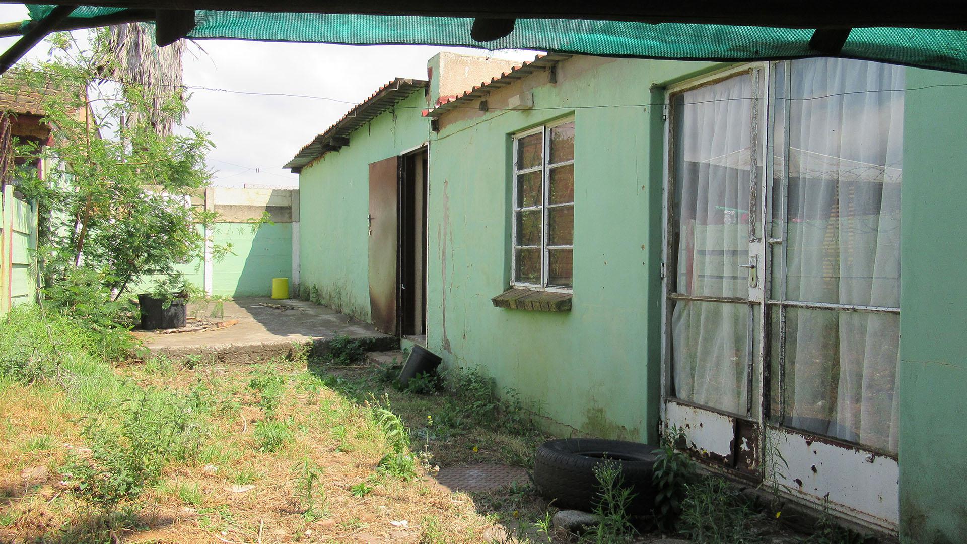 Backyard of property in Randgate