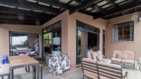 Patio of property in Capri 