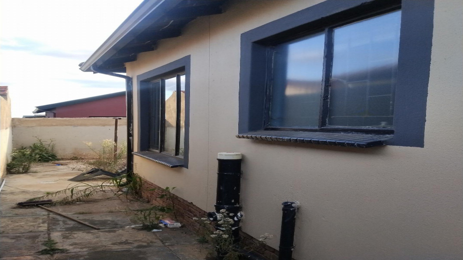 Backyard of property in Soshanguve East