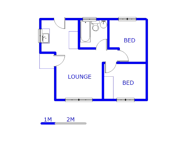 Ground Floor - 42m2 of property for sale in Soshanguve East
