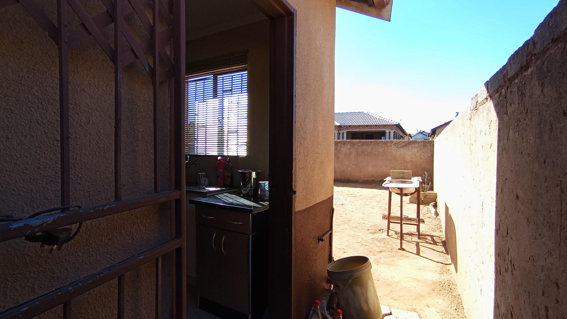 Backyard of property in Soshanguve East