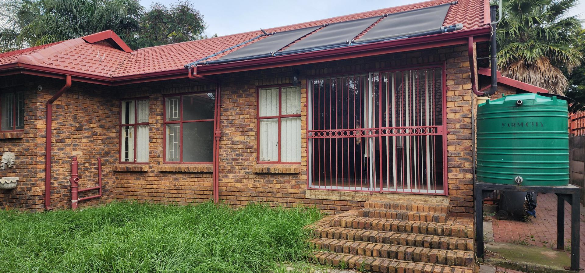 Backyard of property in Garsfontein