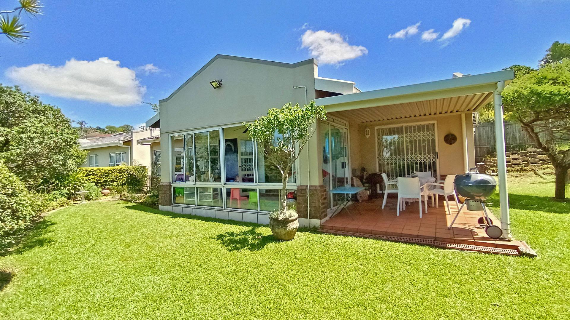 Backyard of property in Chiltern Hills