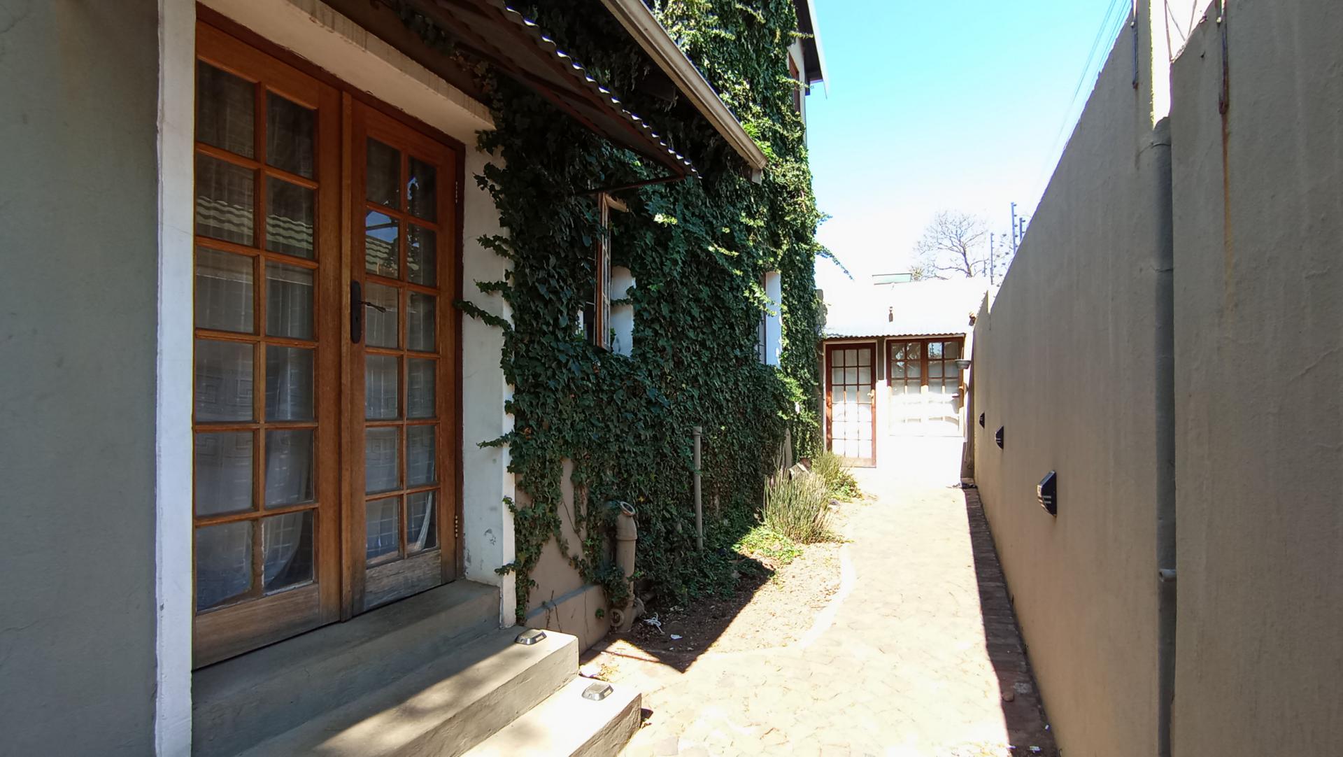 Backyard of property in Kensington - JHB