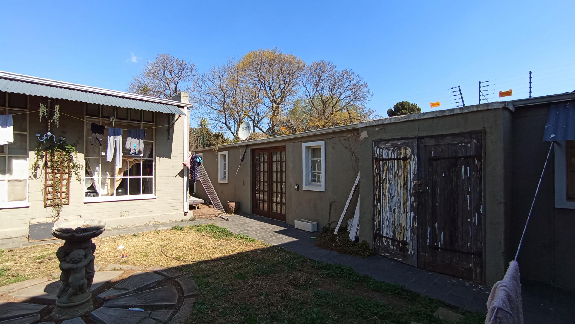 Backyard of property in Kensington - JHB