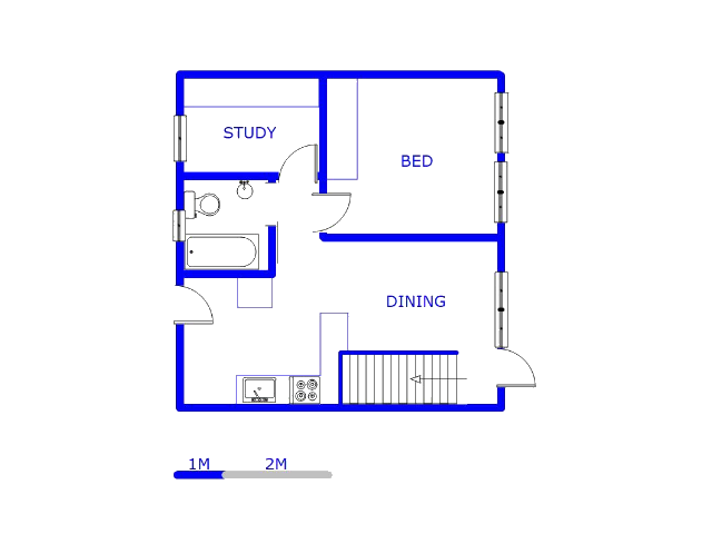 Ground Floor - 47m2 of property for sale in Douglasdale
