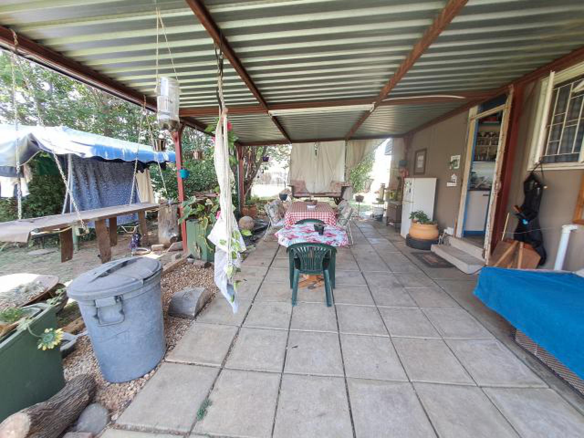 Patio of property in Grootvlei