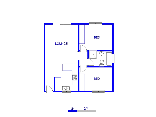 Ground Floor - 62m2 of property for sale in Cason