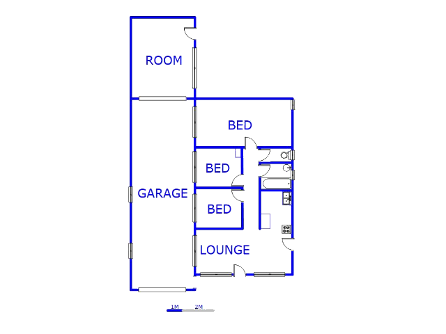 Ground Floor - 154m2 of property for sale in Ennerdale